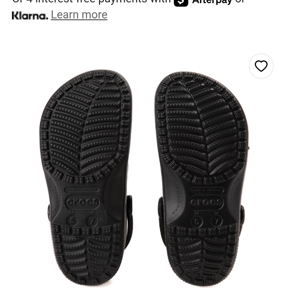 Crocs WEDNESDAY Nevermore Siza 6 NWT - Picture 5 of 11